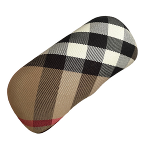 Burberry Nova Check Hard Sunglasses Glasses Clamshell Hinged Case 🇮🇹